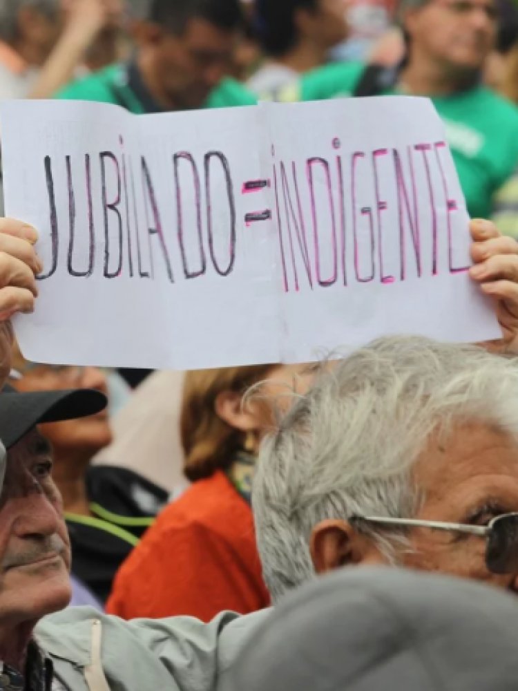 Hay 5 millones de jubilados debajo de la línea de pobreza