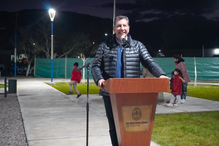 Remodelan la Plaza Ejército de Los Andes