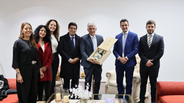 El gobernador de San Luis recibió al ministro Guido Romero