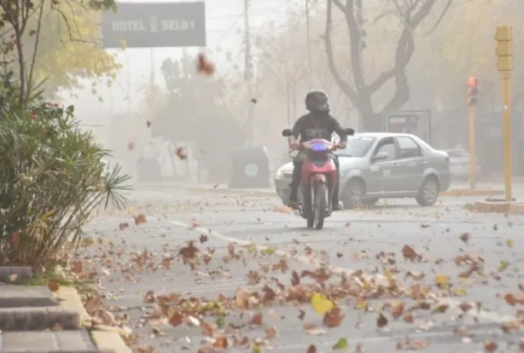 Alerta por viento Zonda para una parte de San Juan