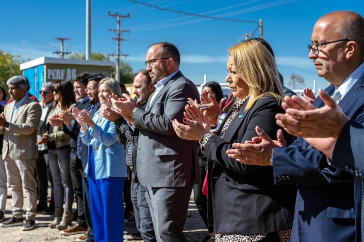 Rivadavia inicio la construcción del Parador del Ciclismo en Marquesado