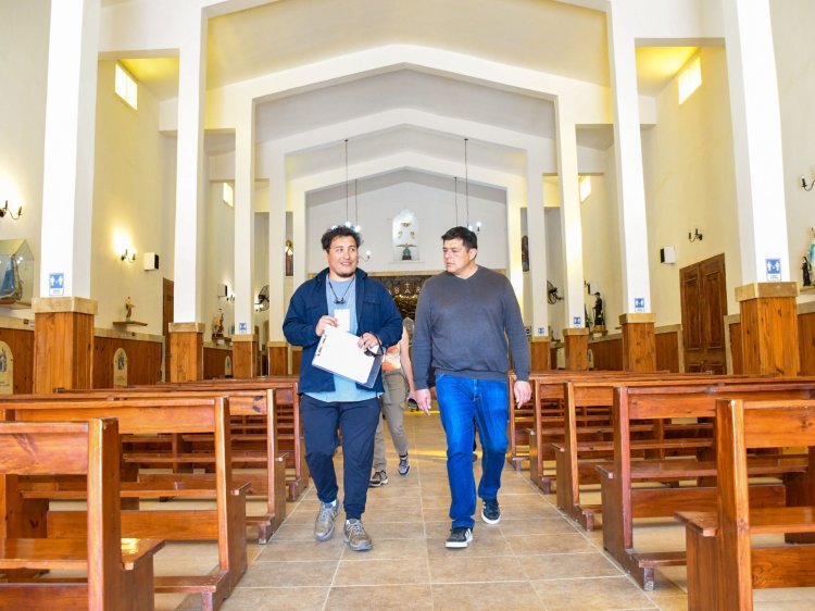 La Dirección de Patrimonio visitó Jáchal