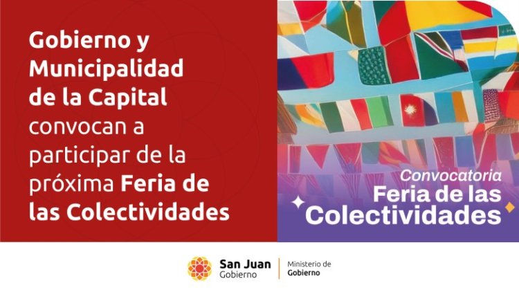 Abren la convocatoria para la Feria de las Colectividades