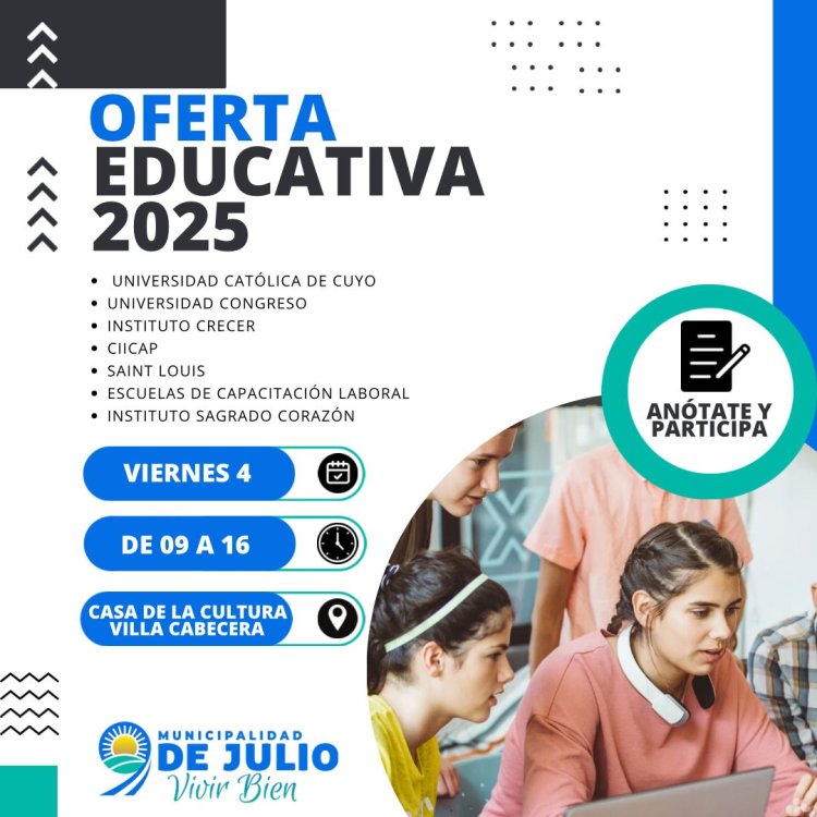 Presentan oferta educativa en 9 de Julio