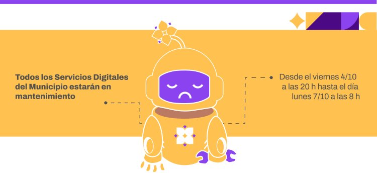 Interrupción temporal de servicios digitales en la Municipalidad de la Ciudad de San Juan