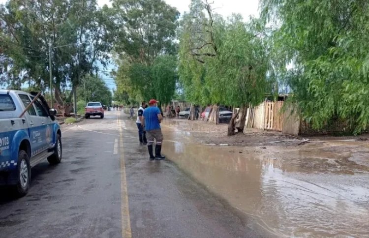 El Municipio de Pocito asiste a las familias afectadas por las lluvias