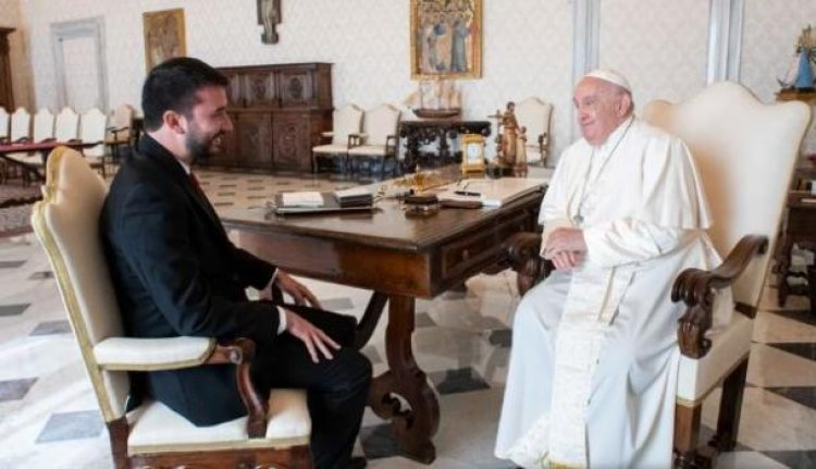 El papa Francisco recibió al secretario de Culto de Milei