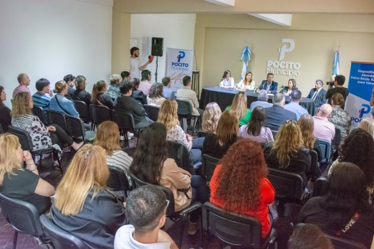 Pocito lanzó el Dispositivo de Abordaje Psico-Socio Educativo para Varones
