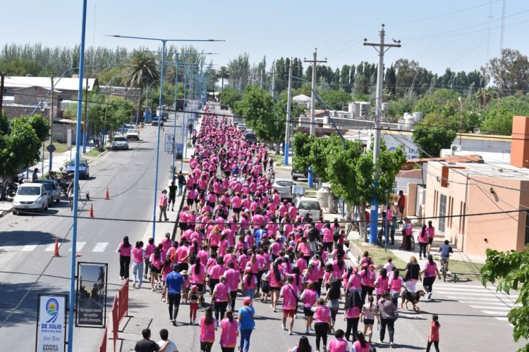 Inolvidable mañana contra el Cáncer de Mama vivo 9 de Julio