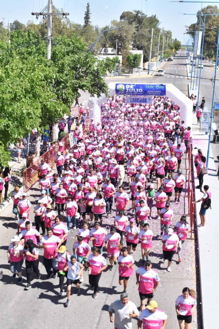 Inolvidable mañana contra el Cáncer de Mama vivo 9 de Julio