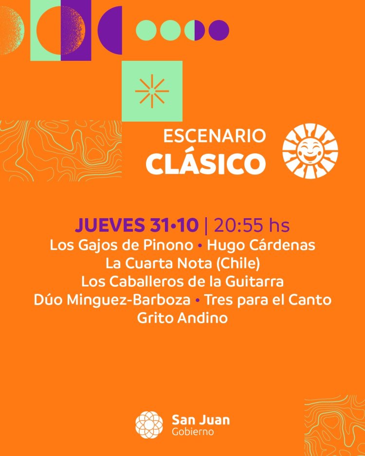 Más de 90 bandas locales participarán en la Fiesta Nacional del Sol 2024