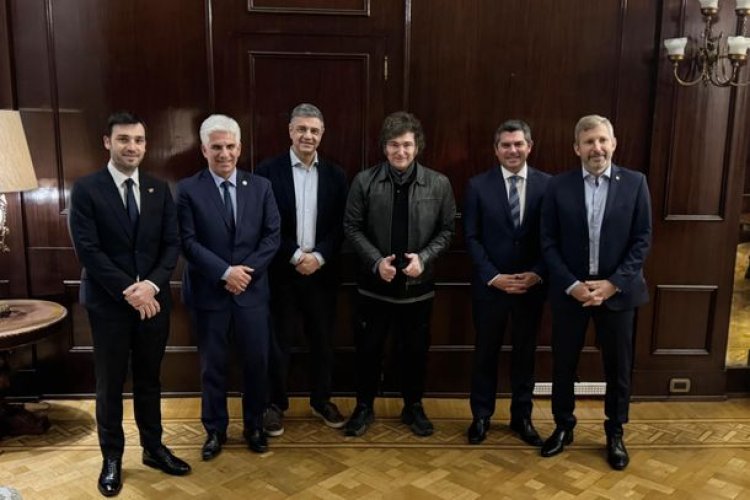 Presupuesto 2025: Javier Milei recibió a los gobernadores del PRO