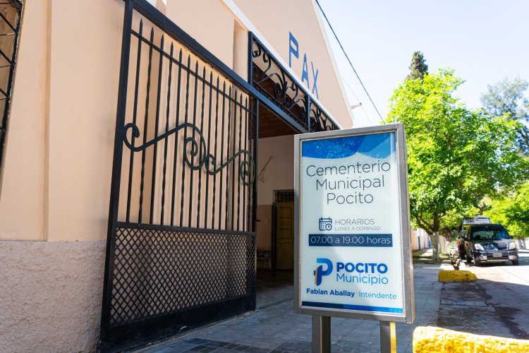 El Cementerio de Pocito abrirá sus puertas en horario de corrido