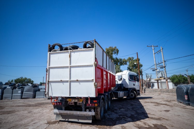 La Ciudad recolecta más de 20,000 kilos de Neumáticos promoviendo la Economía Circular y preveniendo el Dengue