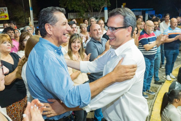 Pocito y Rawson inauguraron los Portales de Ingreso y diversas obras