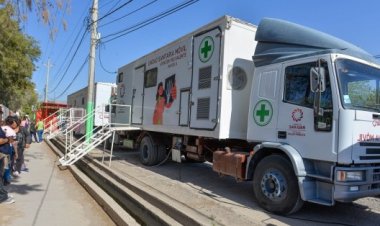 Unidades sanitarias móviles recorren Albardón