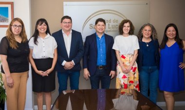 El intendente Orrego recibió a María Muñoz  la primera Emprendedora del Sol