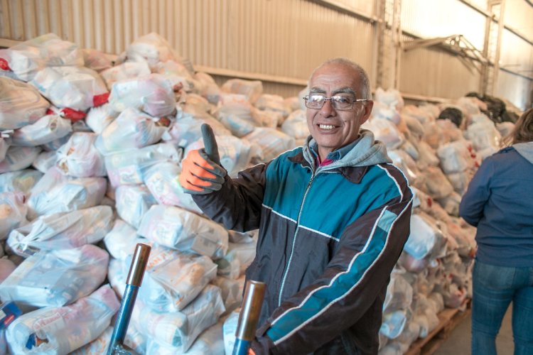 Nueva entrega de módulos alimentarios para personas con diabetes