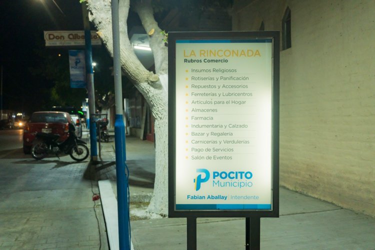 Inauguraron numerosas obras en el Paseo La Rinconada