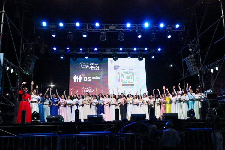 Gran inicio de la primera noche de la 63° edición de la Fiesta Nacional de la Tradición