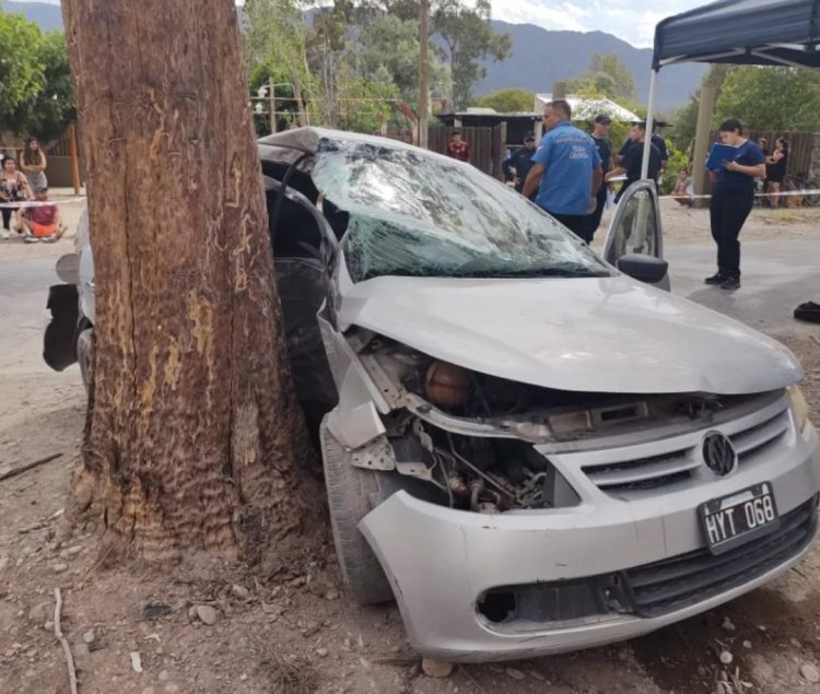 Tragedia en Zonda: muere un joven y una adolescente queda gravemente herida