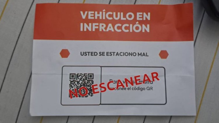 Alertan sobre estafas por boletas de infracción falsas