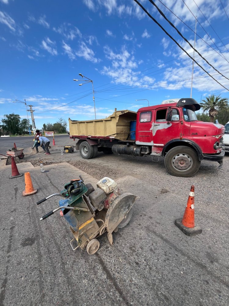 La Municipalidad de 9 de Julio avanza con el Plan de Mejoramiento Urbano en Las Chacritas