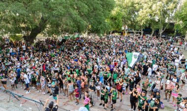 Con San Martin en primera estalló la plaza