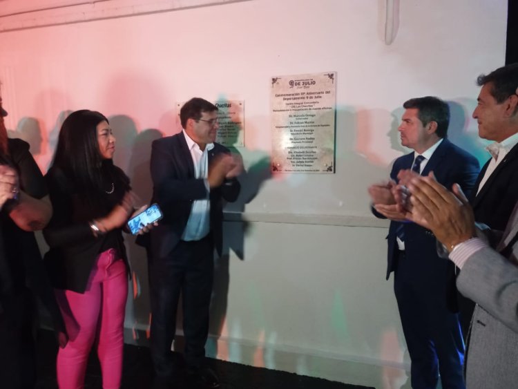 9 de Julio inauguró el renovado CIC de Las Chacritas y firmó un convenio clave por un pozo de agua para el distrito