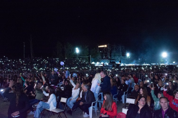 Más de 40 mil personas disfrutaron del show de La Beriso en Pocito