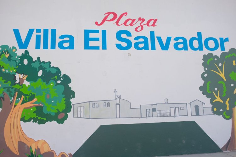 Chimbas celebró sus 111 años con la inauguración de una nueva plaza y playón para la histórica Villa El Salvador   