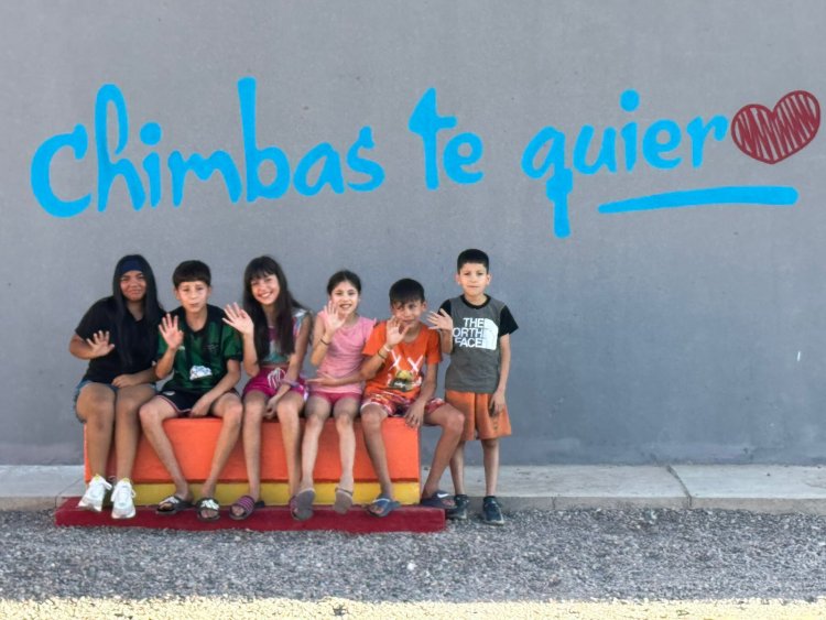 Chimbas celebró sus 111 años con la inauguración de una nueva plaza y playón para la histórica Villa El Salvador   