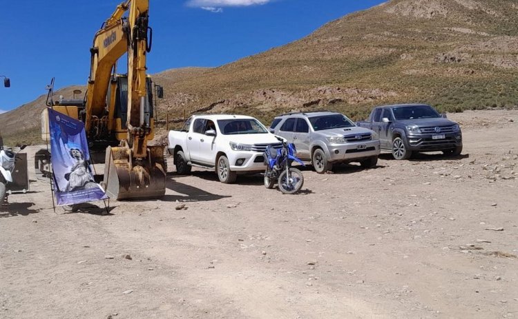 Descubren un campamento de extracción ilegal de oro a 4.000 metros de altura en Jujuy