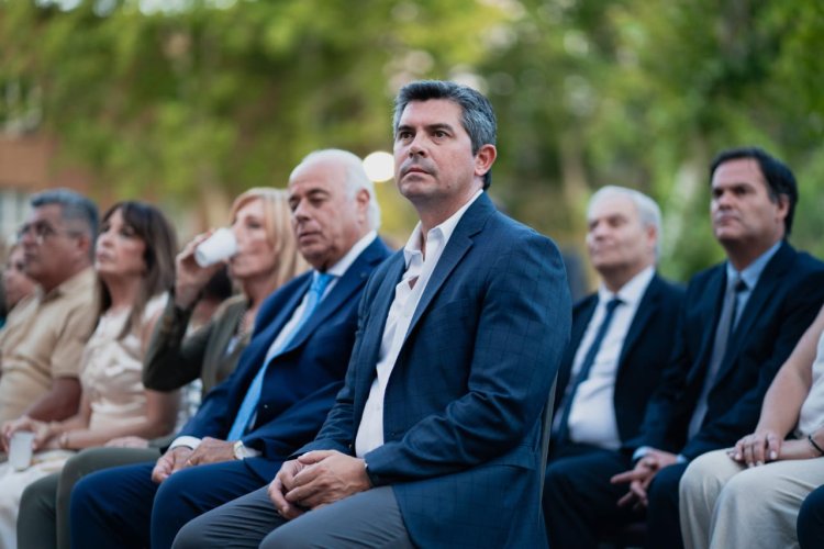 El gobernador Orrego participó en la misa de Acción de Gracias por la Navidad