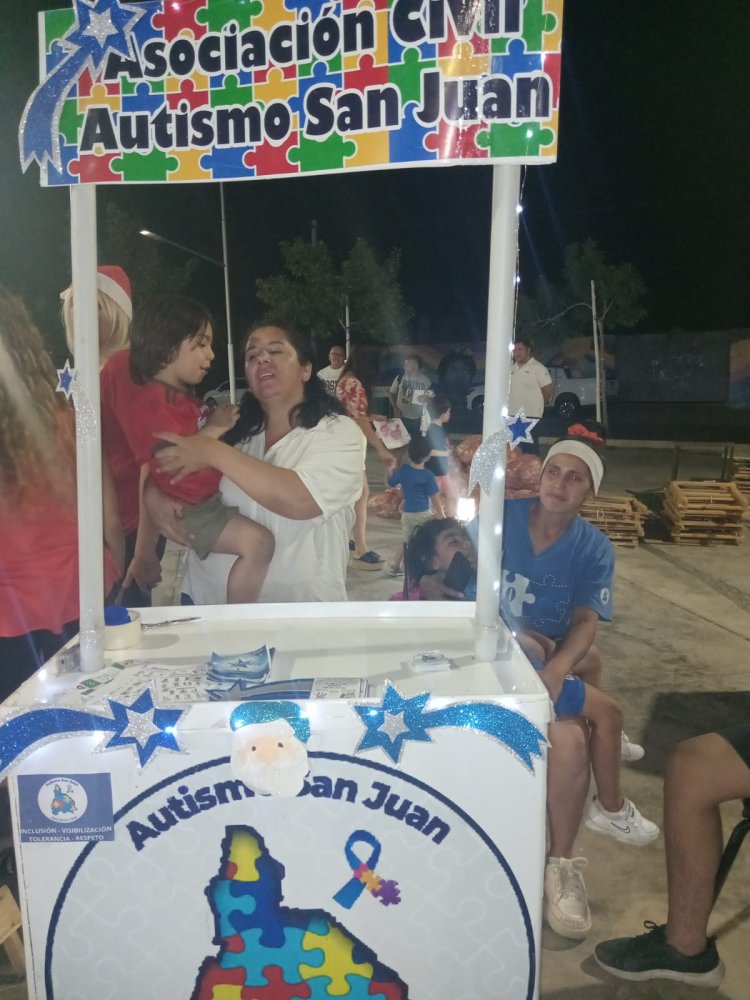 Rivadavia celebró una jornada de concientización e inclusión: “Más luces, menos ruidos”