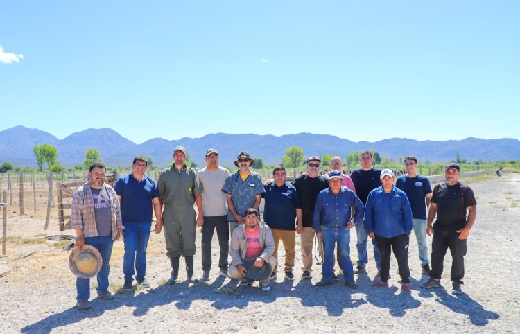 Jáchal realizó la primer jornada de Inseminación en Bovinos 