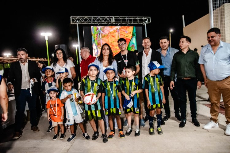 Con un nuevo Centro Deportivo, Caucete culminó el año 2024