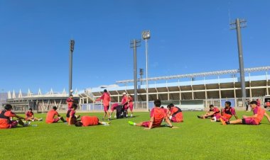 Entrenamiento a puertas abiertas de la Reserva de River