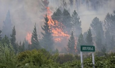 Sigue el incendio forestal en Epuyén y ya se quemaron más de 3 mil hectáreas