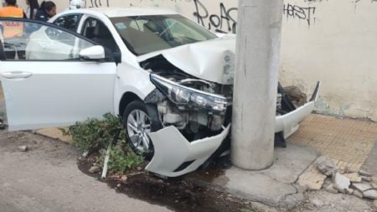 Fuertísimo choque en Capital