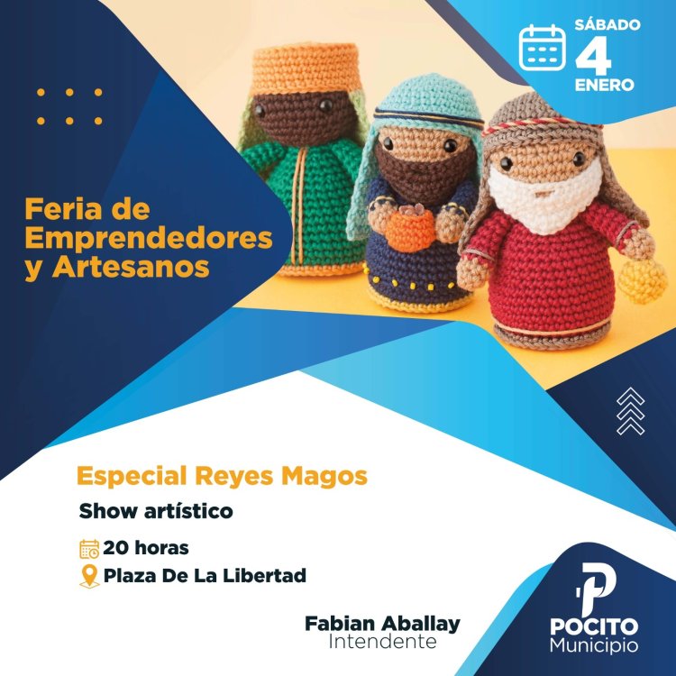 Pocito organiza dos Ferias de Emprendedores para esperar a los Reyes Magos
