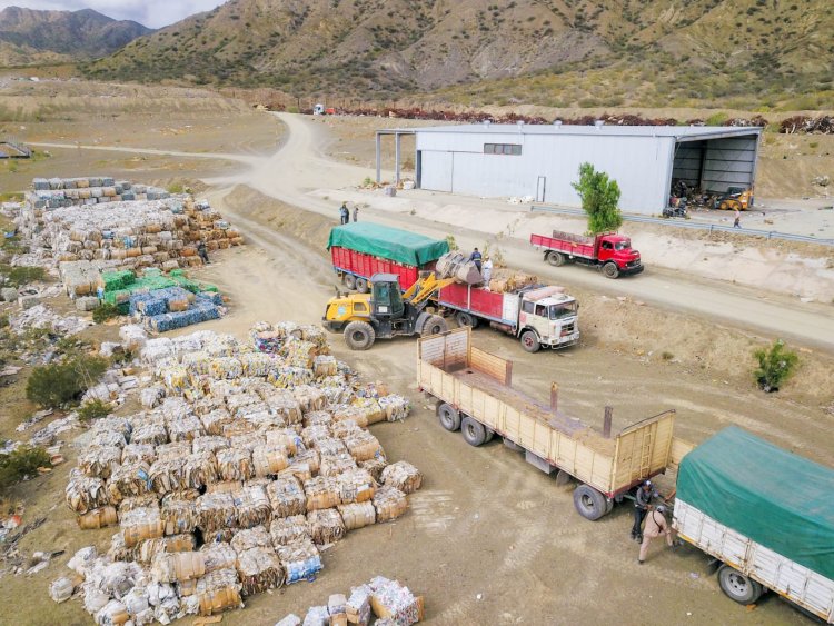 Jáchal concreta la primer venta de materiales para reciclar