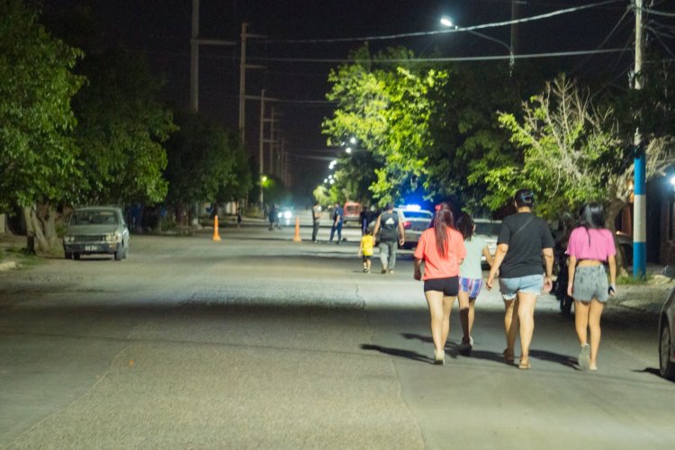 Varios barrios de Pocito tendrán iluminación LED en enero