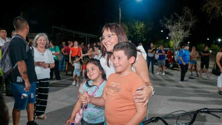 Nueva iluminación led para el Barrio Andacollo VI   