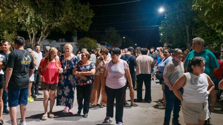 Nueva iluminación led para el Barrio Andacollo VI   