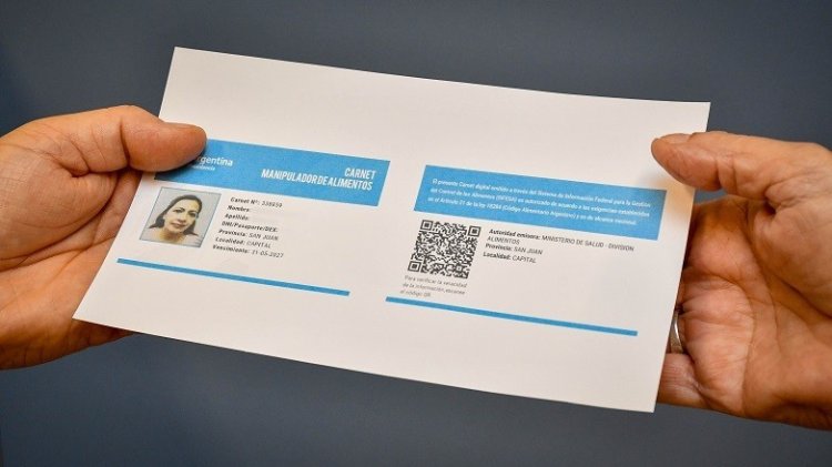 Salud otorgó 40.800 carnets de manipulación de alimentos durante 2024