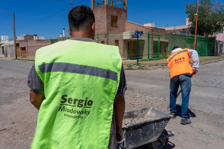 Rivadavia avanza con obras barriales priorizando el bienestar de los vecinos