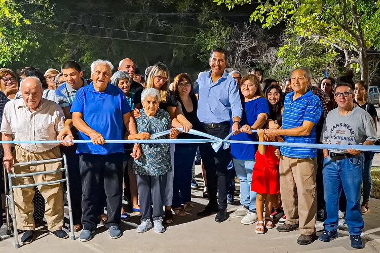Nueva iluminación para el Barrio Río Negro y Villa Libertad