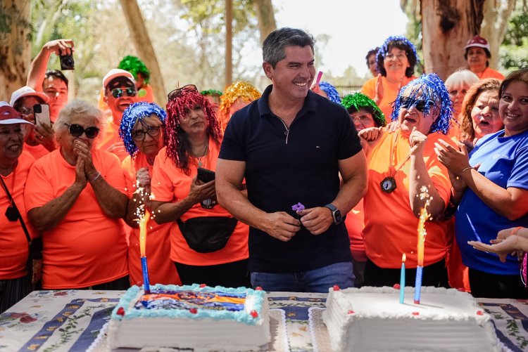 Orrego visitó una colonia de verano y destacó su importancia como herramienta de inclusión