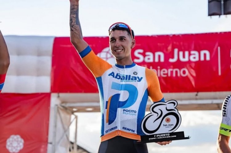 El ciclista pocitano se quedó con la Vuelta a San Juan